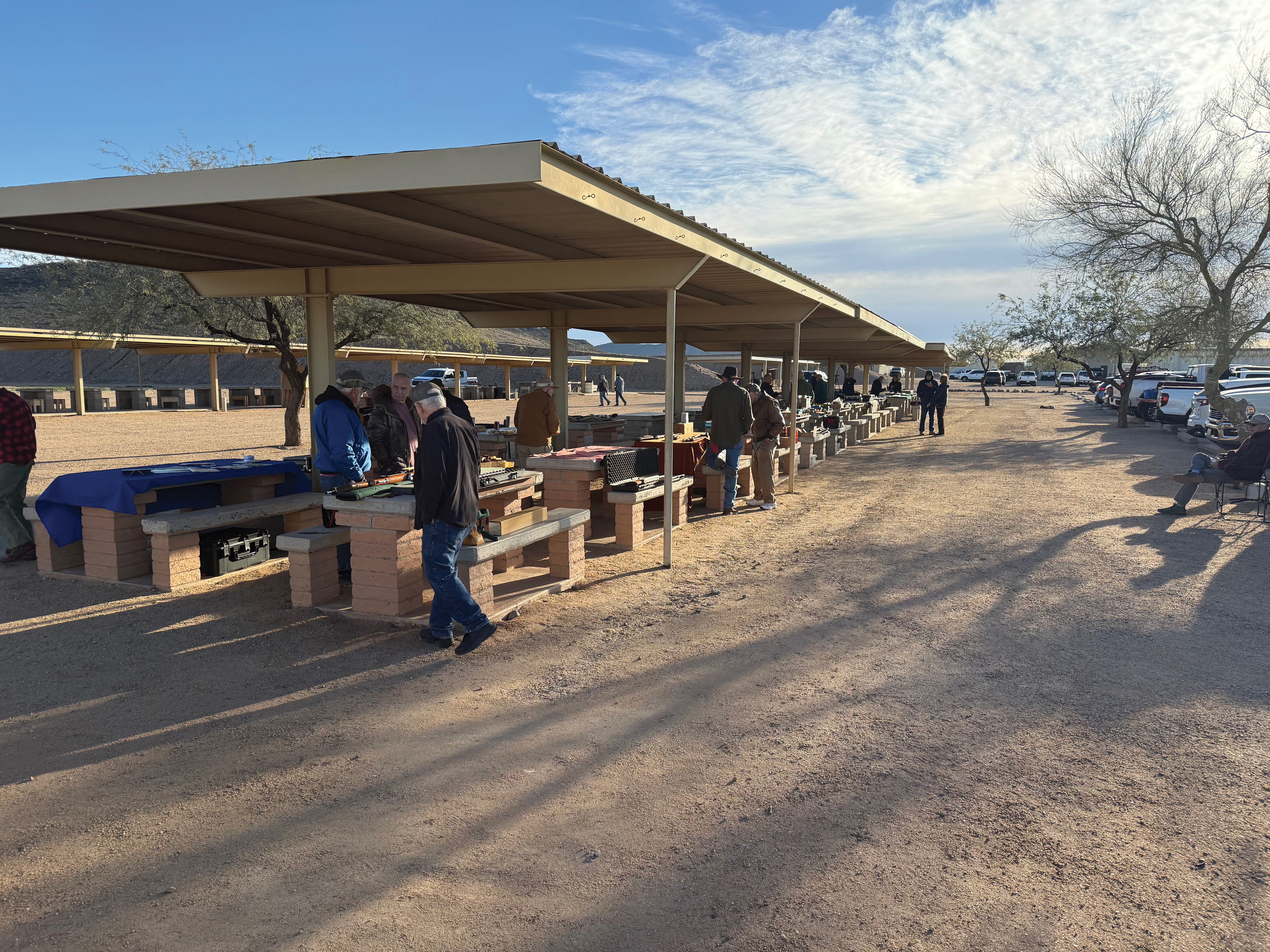 Ben Avery Shooting Complex Benchrest Range.